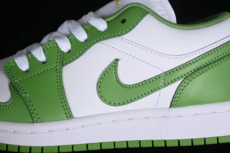 All categories Air Jordan Jordan series basketball shoes Air Jordan 1 Low Air Jordan 1 Low AJ1 Joe 1 white green low-top cultural basketball shoes HF4823-100